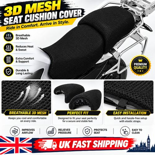 Mesh cushion seat cover - 3d,